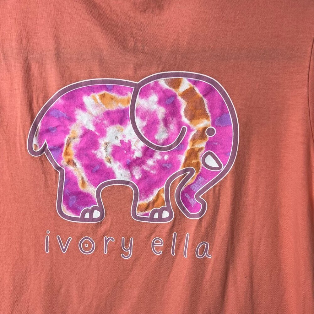 Ivory Ella coral short sleeve t-shirt women’s size medium‎ - Picture 5 of 6